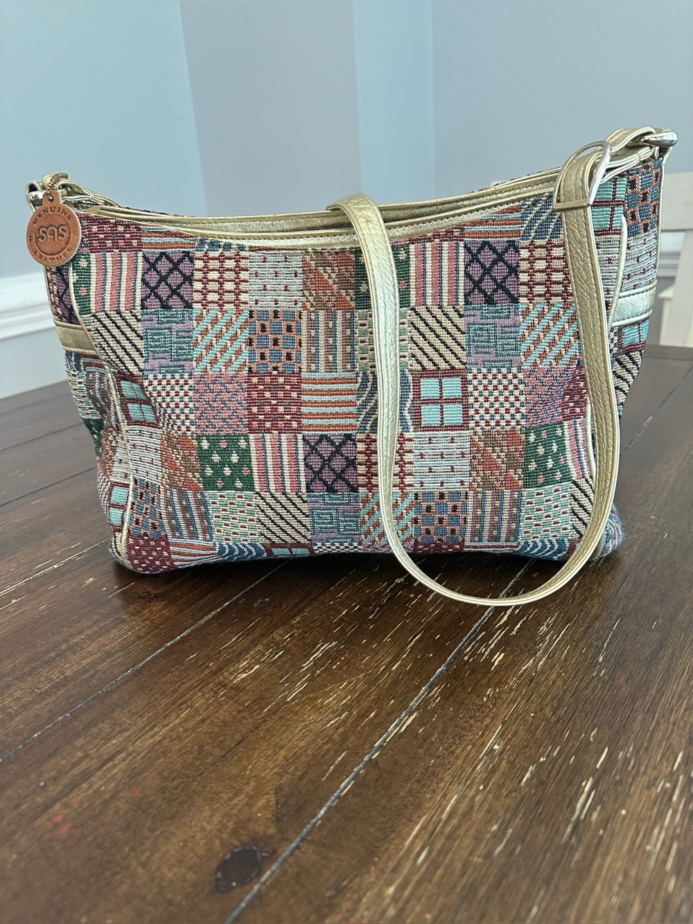 Vintage SAS tapestry cross body bag
